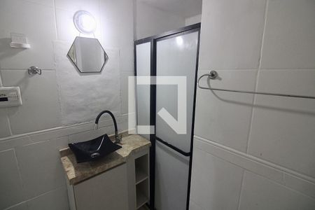 Banheiro Social de kitnet/studio para alugar com 1 quarto, 30m² em São Conrado, Rio de Janeiro