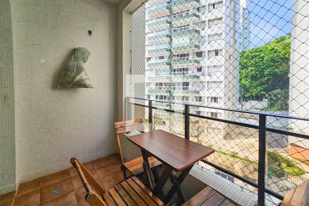 Varanda de apartamento para alugar com 3 quartos, 101m² em Centro, Guarujá