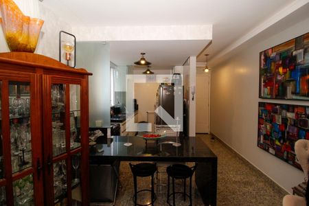 Sala  de apartamento à venda com 2 quartos, 55m² em Serra, Belo Horizonte