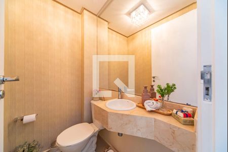 Lavabo de apartamento à venda com 3 quartos, 130m² em Jardim Bela Vista, Santo André