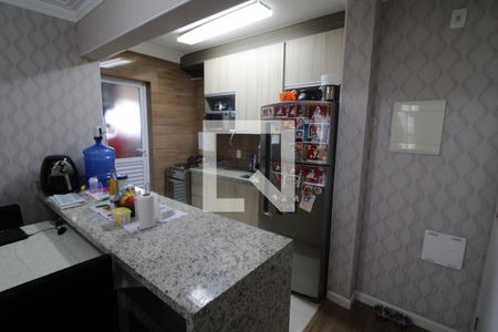 Sala / Cozinha de apartamento para alugar com 2 quartos, 62m² em Vila Gustavo, São Paulo