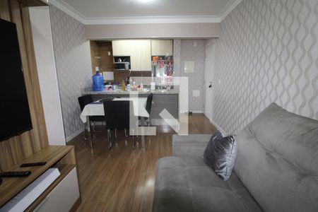 Sala / Cozinha de apartamento à venda com 2 quartos, 62m² em Vila Gustavo, São Paulo