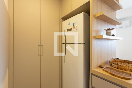 Cozinha de apartamento para alugar com 1 quarto, 39m² em São Geraldo, Porto Alegre