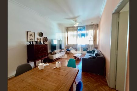 Sala de apartamento à venda com 3 quartos, 118m² em Copacabana, Rio de Janeiro