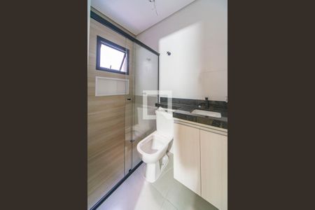 Banheiro Social de apartamento para alugar com 2 quartos, 49m² em Vila Curuca, Santo André