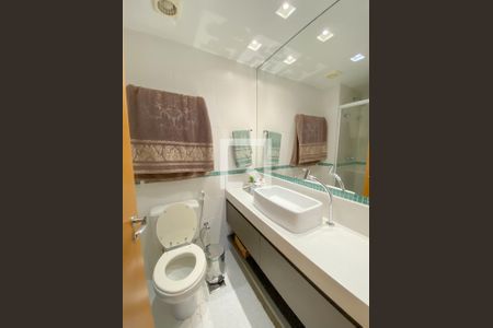 Banheiro da Suíte de apartamento à venda com 2 quartos, 85m² em Icaraí, Niterói