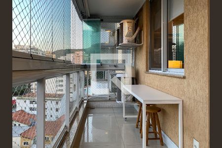 Varanda da Sala de apartamento à venda com 2 quartos, 85m² em Icaraí, Niterói