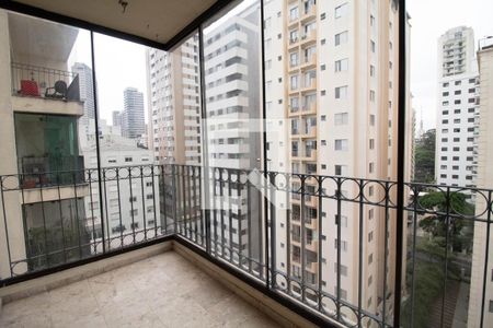 Varanda de apartamento à venda com 4 quartos, 156m² em Vila Madalena, São Paulo