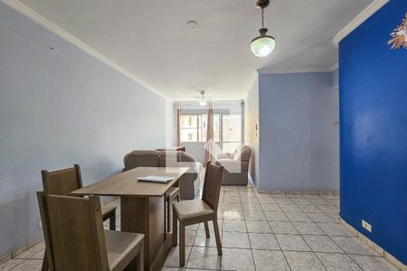 Sala de apartamento para alugar com 3 quartos, 90m² em Balneario Cidade Atlantica, Guarujá