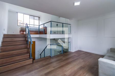 Sala de apartamento à venda com 1 quarto, 50m² em Vila Tramontano, São Paulo