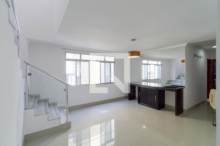 Sala 1 de apartamento para alugar com 4 quartos, 215m² em Dona Clara, Belo Horizonte