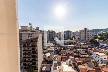 Vista Sala de apartamento à venda com 2 quartos, 80m² em Icaraí, Niterói