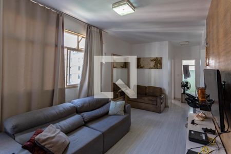 Sala  de apartamento à venda com 2 quartos, 85m² em Santo Antônio, Belo Horizonte