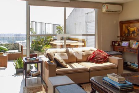 Sala andar superior de apartamento à venda com 2 quartos, 145m² em Barra da Tijuca, Rio de Janeiro