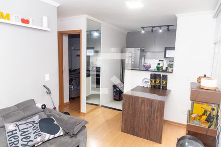 Sala de apartamento à venda com 2 quartos, 47m² em Jardim City, Guarulhos