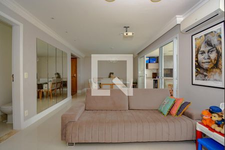Sala de apartamento para alugar com 3 quartos, 123m² em Centro, São Bernardo do Campo