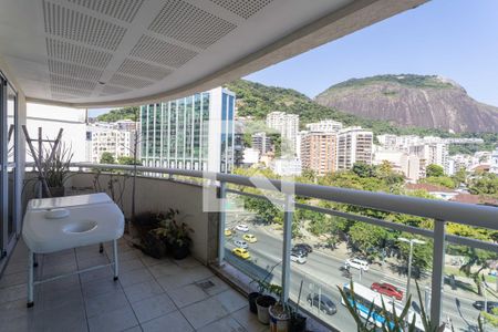 Varanda de apartamento à venda com 2 quartos, 171m² em Humaitá, Rio de Janeiro