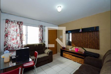 Sala de apartamento para alugar com 2 quartos, 43m² em Vila Nova Bonsucesso, Guarulhos
