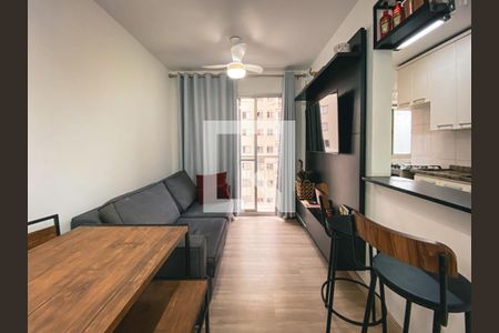 Sala de apartamento à venda com 2 quartos, 55m² em Jardim das Vertentes, São Paulo