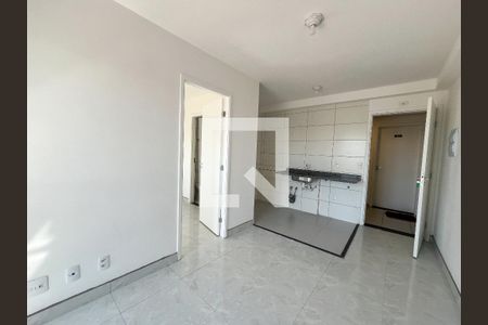 Sala de apartamento à venda com 1 quarto, 28m² em Vila Campestre, São Paulo