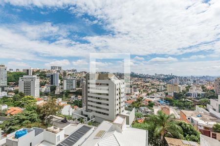 Sala de apartamento à venda com 1 quarto, 60m² em Santa Lúcia, Belo Horizonte