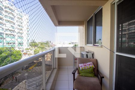 Varanda de apartamento à venda com 3 quartos, 79m² em Recreio dos Bandeirantes, Rio de Janeiro