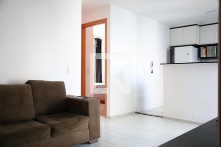 Sala de apartamento para alugar com 2 quartos, 48m² em Moinho dos Ventos, Goiânia