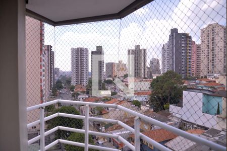 Varanda Sala de apartamento para alugar com 3 quartos, 128m² em Vila Bastos, Santo André