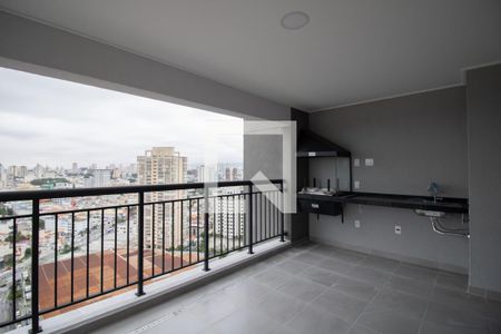 Varanda Gourmet de apartamento à venda com 2 quartos, 57m² em Vila Camargos, Guarulhos