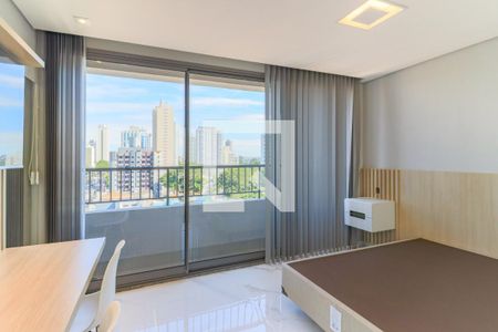 Sala\Quarto de kitnet/studio para alugar com 1 quarto, 22m² em Santo Amaro, São Paulo