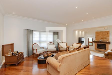 Sala de casa de condomínio à venda com 5 quartos, 901m² em Chácara Monte Alegre, São Paulo
