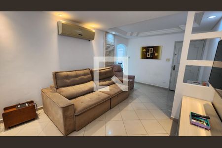 Sala de apartamento para alugar com 2 quartos, 79m² em Boqueirão, Santos