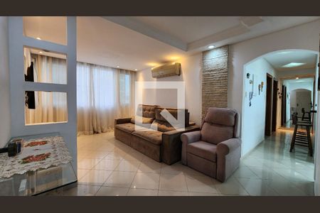 Sala de apartamento para alugar com 2 quartos, 79m² em Boqueirão, Santos