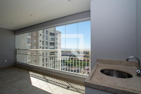 Varanda gourmet de apartamento para alugar com 3 quartos, 116m² em Jardim Santa Mena, Guarulhos