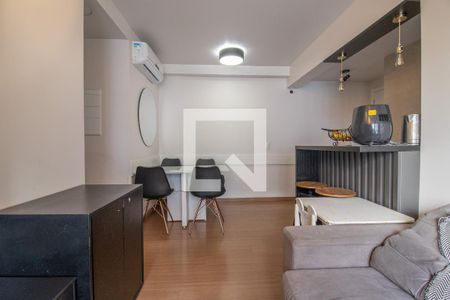 Sala de apartamento à venda com 2 quartos, 58m² em Jardim do Salso, Porto Alegre