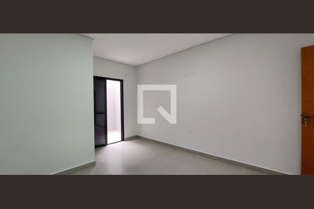 Quarto 1 suíte de casa à venda com 3 quartos, 81m² em Parque das Nações, Santo André