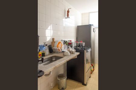 Cozinha de apartamento à venda com 1 quarto, 70m² em Barra da Tijuca, Rio de Janeiro