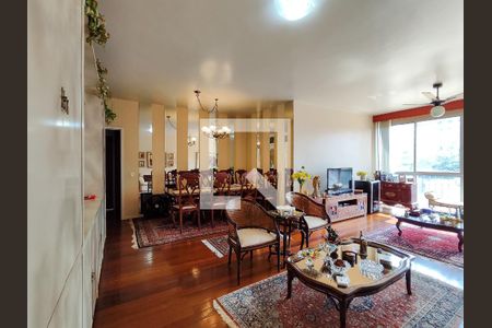 Sala de apartamento à venda com 4 quartos, 135m² em Tijuca, Rio de Janeiro