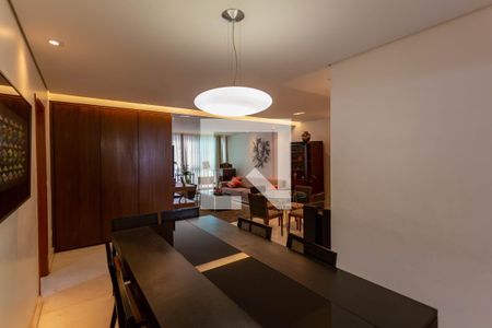 Sala de Jantar de apartamento à venda com 4 quartos, 137m² em Lourdes, Belo Horizonte