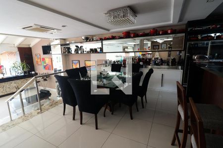 Sala de Jantar de casa de condomínio para alugar com 3 quartos, 620m² em Santa Tereza, Porto Alegre