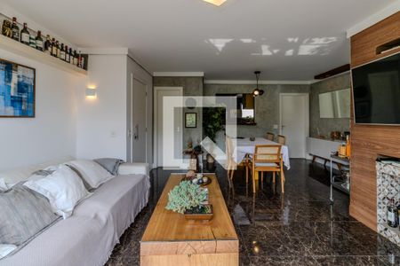 Sala de apartamento para alugar com 3 quartos, 130m² em Real Parque, São Paulo