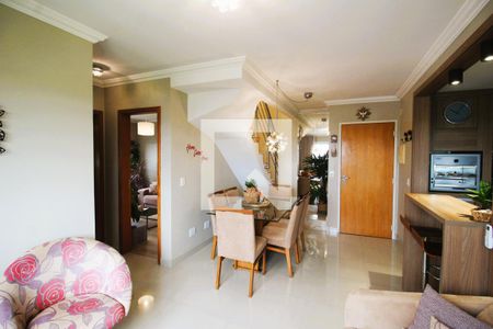 Sala 1 de apartamento à venda com 3 quartos, 110m² em Nossa Sra. das Gracas, Canoas