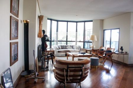 Sala de apartamento à venda com 5 quartos, 428m² em Jardim Vitoria Regia (zona Oeste), São Paulo