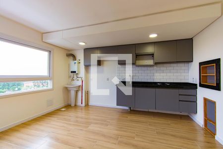 Sala/Cozinha de apartamento para alugar com 2 quartos, 54m² em Harmonia, Canoas