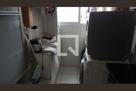 Cozinha e Área de Serviço de apartamento à venda com 2 quartos, 70m² em Vila das Hortências, Jundiaí