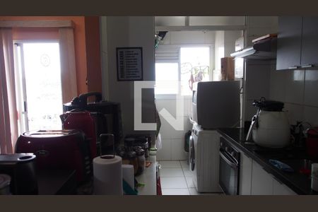 Cozinha e Área de Serviço de apartamento à venda com 2 quartos, 70m² em Vila das Hortências, Jundiaí