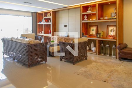Sala do terraço de apartamento para alugar com 5 quartos, 356m² em Barra da Tijuca, Rio de Janeiro