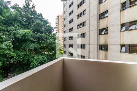 Varanda - Quarto de apartamento para alugar com 1 quarto, 44m² em Jardim Paulistano, São Paulo