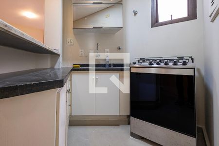 Sala/Cozinha de apartamento à venda com 1 quarto, 44m² em Jardim Paulistano, São Paulo