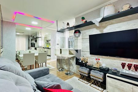 Sala de apartamento para alugar com 2 quartos, 70m² em Bosque  Maia, Guarulhos